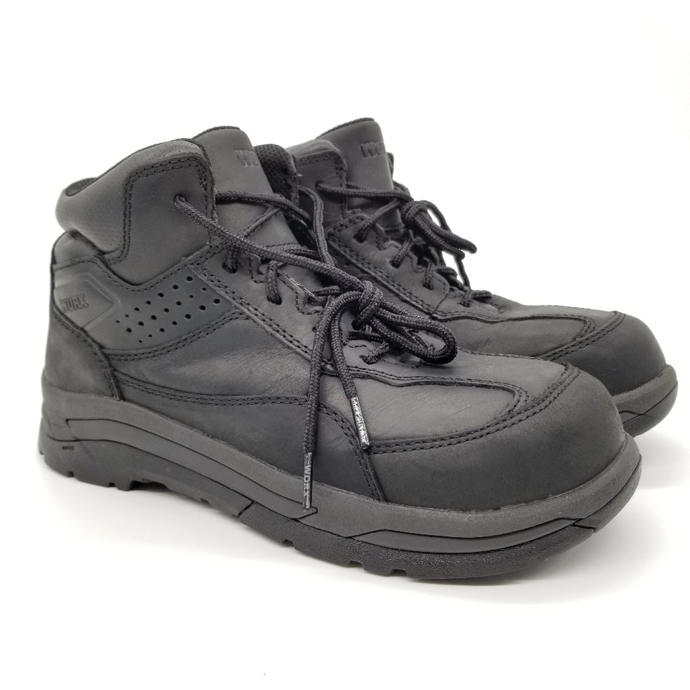 Worx Red Wing High Top Steel Toe Shoes 5116 Sz 9